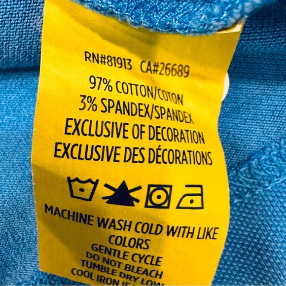 Robert Graham Mens Tailored Fit Polo Shirt Blue White Accents Size 2XL - Picture 13 of 13